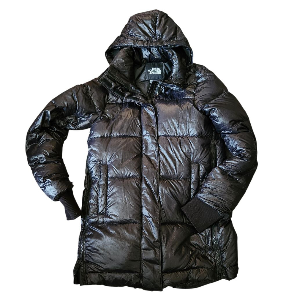 Women's The North Face Black Puffer Jacket S - Picture 2 of 5
